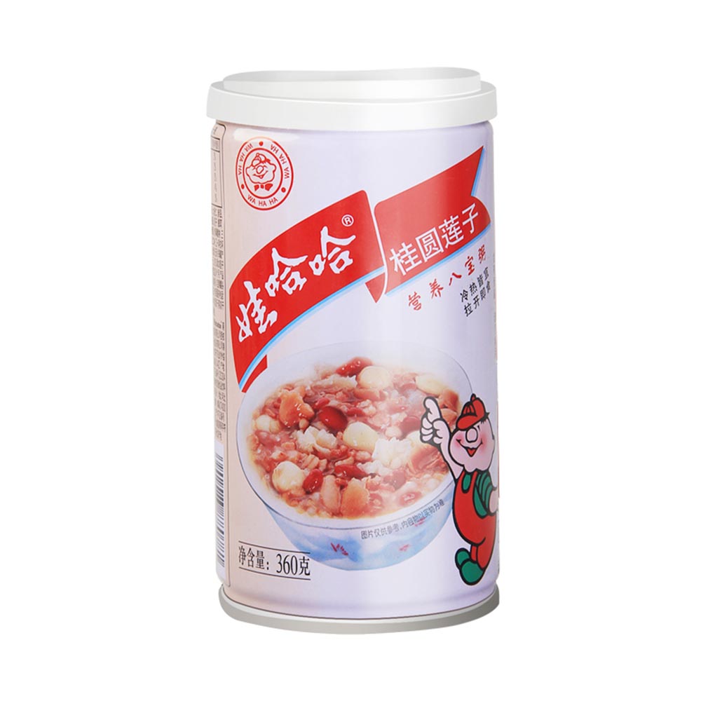 WaHaHa Arroz Dulce Pa Pau 娃哈哈桂圆莲子八宝粥 360g
