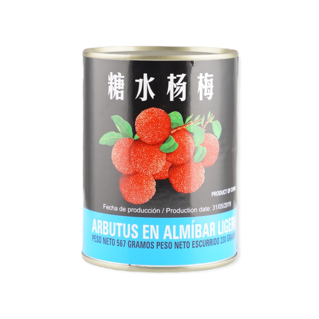 HiperAsia Arbutus En Almíbar 亚洲糖水杨梅 567g