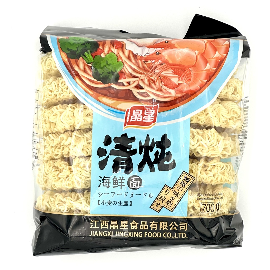 JingXing Fideos Ramen Para Marisco 晶星清炖海鲜面  700g 