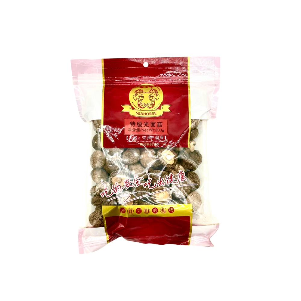 SeaHorse Setas Shiitake 海马特级光面菇 （香菇）200g