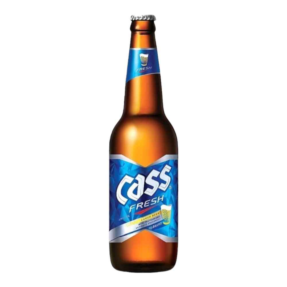 Cass Cerveza Coreana Bot. 韩国CASS啤酒 4.5%Vol 330ml