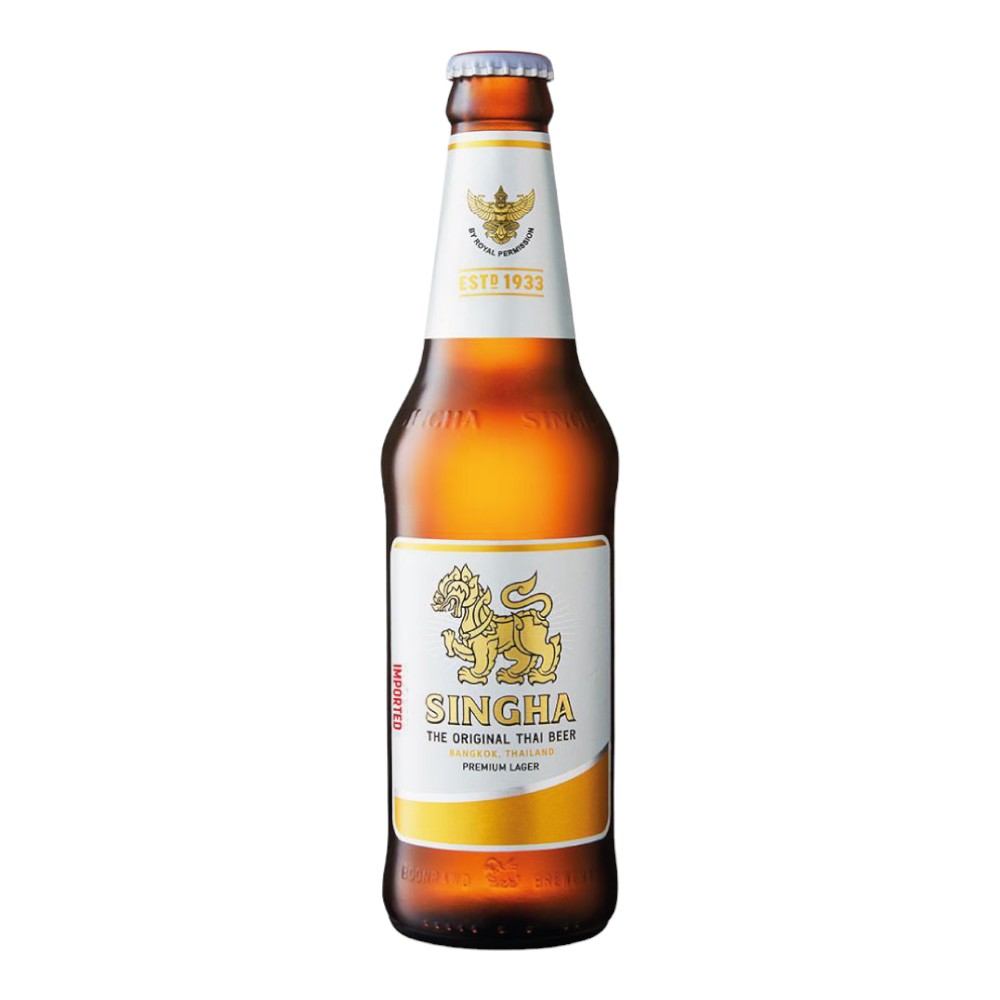 Singha Cerveza Tailandesa Bot. 泰国啤酒 330ml 5% Vol