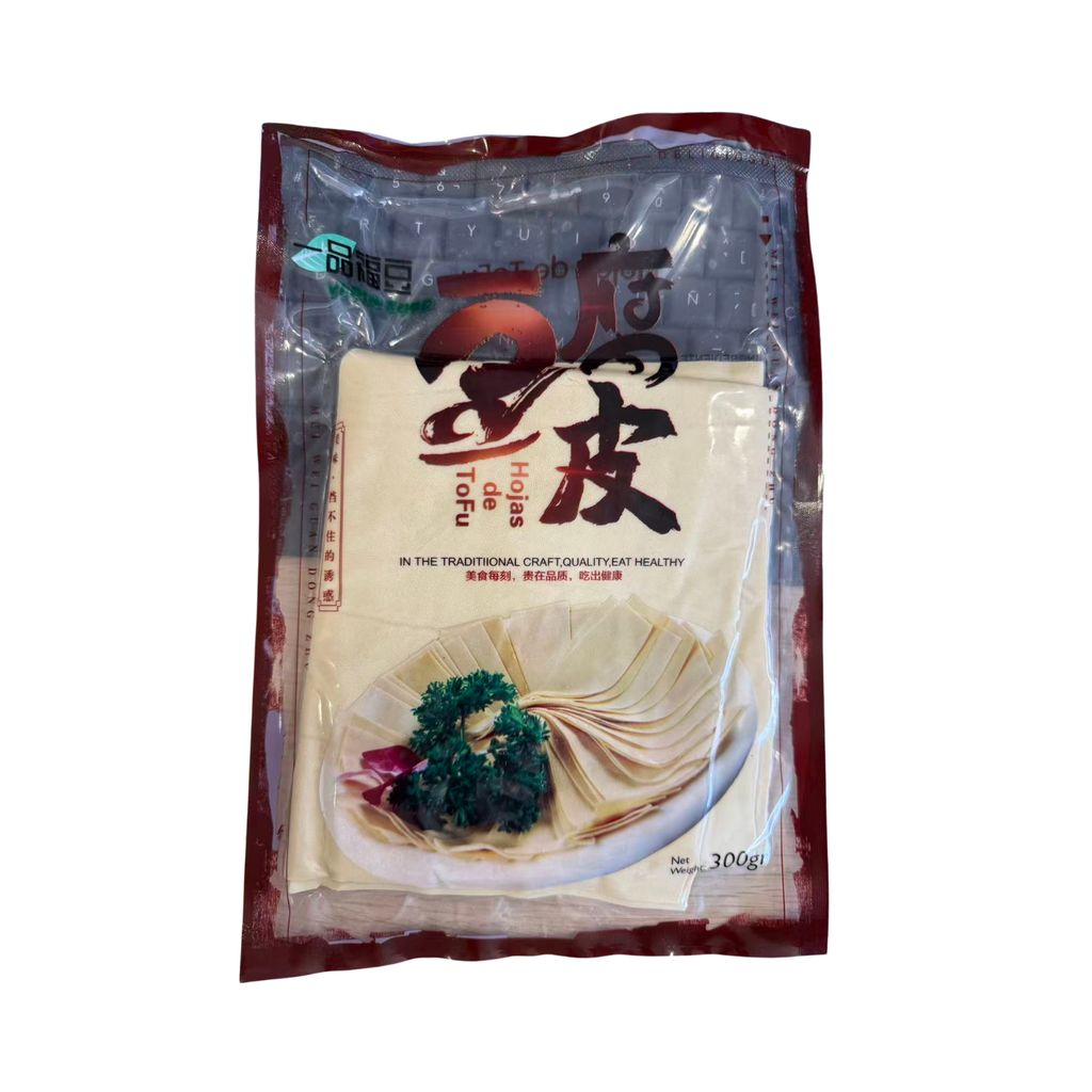 YiPin Hoja de Tofu fresco 一品新鲜豆腐皮 300g