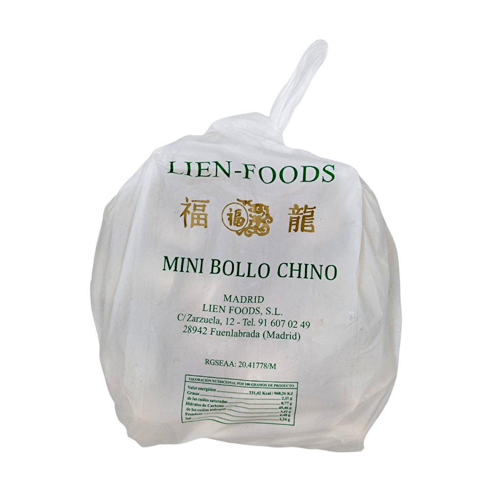 [Cong.] LienFoods Pan Chino Pequeño 福龙刀切馒头 50ud