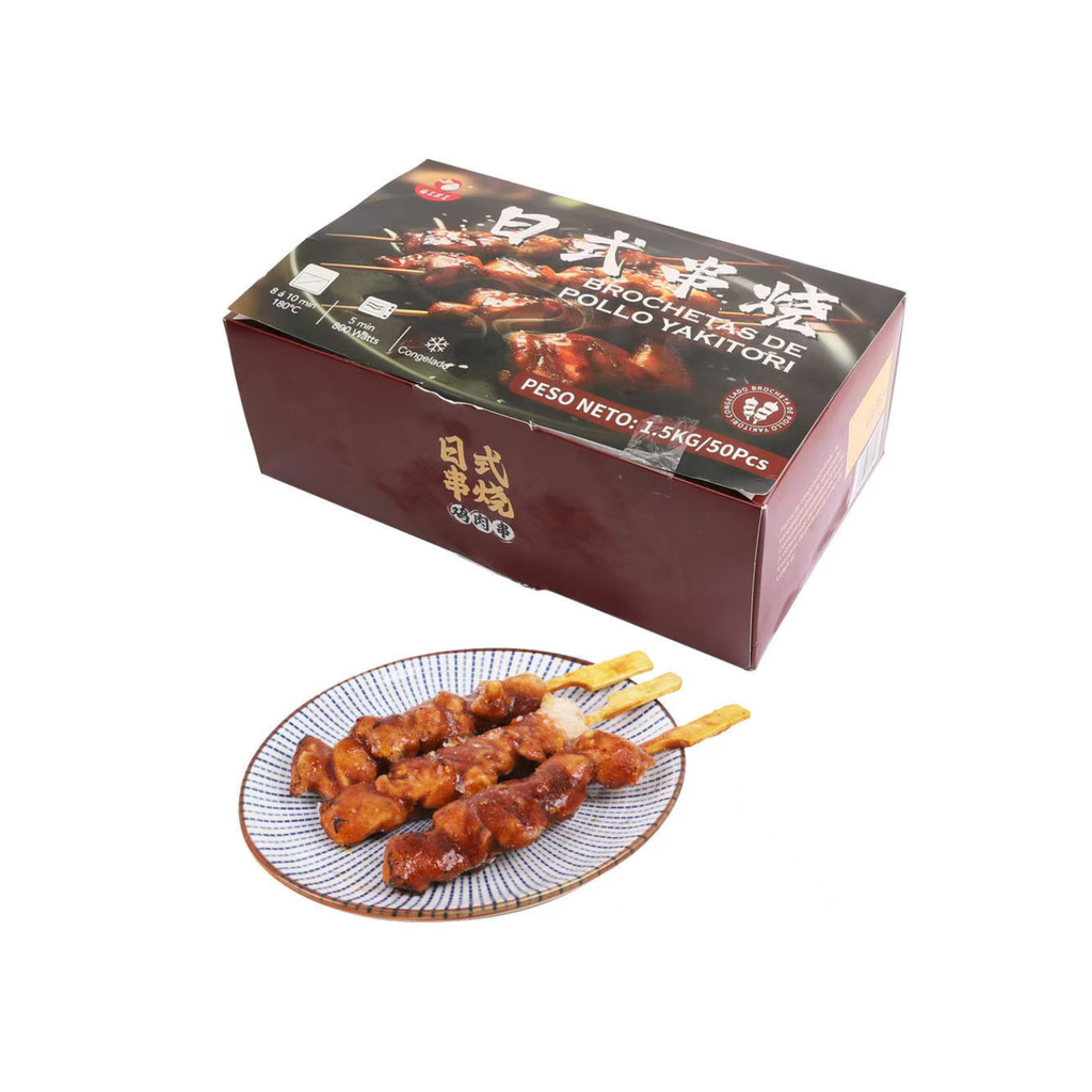 [Cong.] Gizi Brochetas Teriyaki 日式炸鸡串 30gX50u 1.5KG