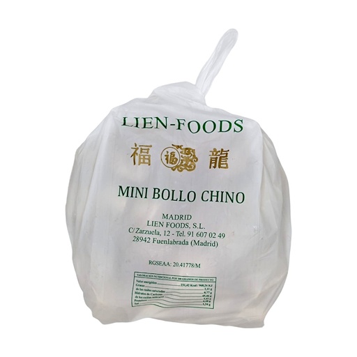[MS410] [Cong.] LienFoods Pan Chino Pequeño 福龙刀切馒头 50ud