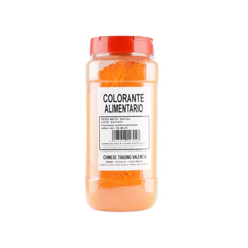 [E0102] Colorante Amarillo 黄粉 910g