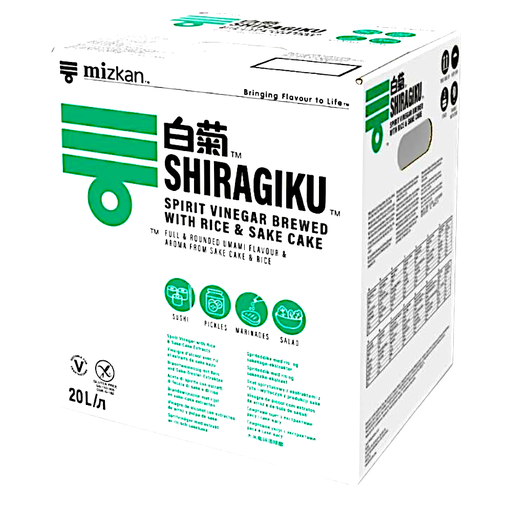 [V0020] Mizkan Vinagre De Arroz Shiragiku 味之康白菊米醋 20L