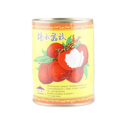 [FC102] HiperAsia Lichis En Almíbar 亚洲糖水荔枝 567g