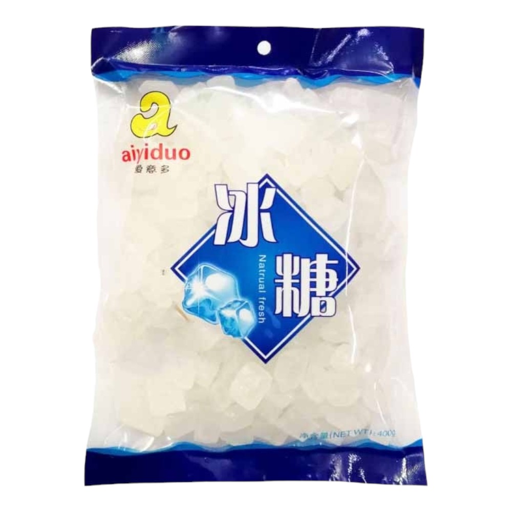 AiYiDuo Azúcar en cristalizado blanco 爱意多单晶冰糖 400g