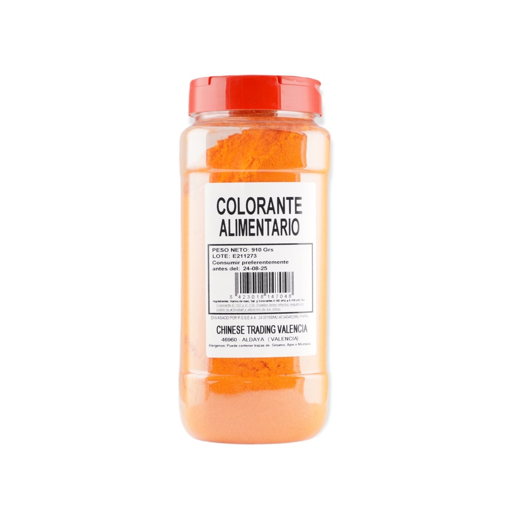 Colorante Amarillo 黄粉 910g