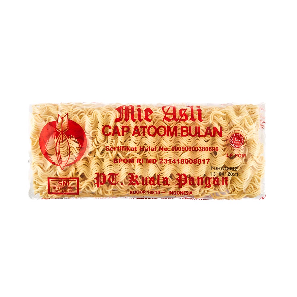 Atoom Bulan Tallarines PaoDan 印尼炮弹面 200g