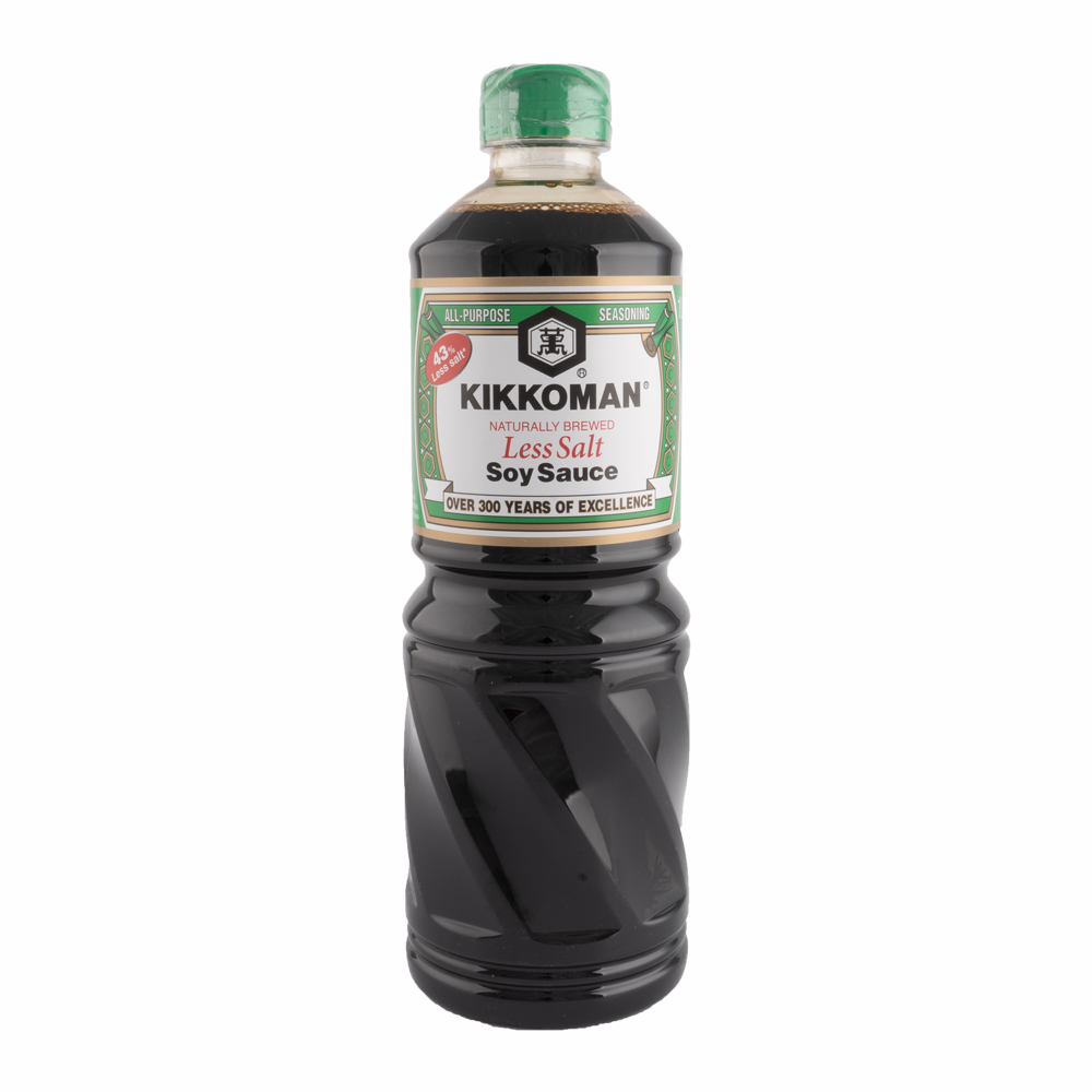 Kikkoman Salsa De Soja Menos Sal 万字低盐酱油 1L