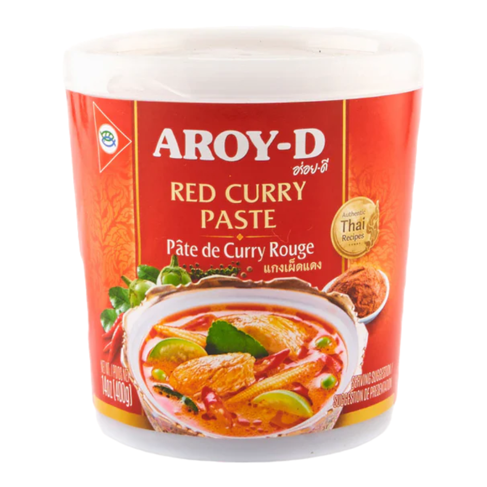 Aroy-D Pasta Curry Roja 泰国红咖喱酱 400g