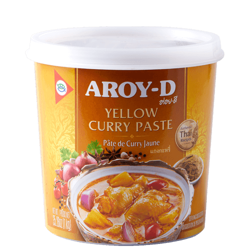 Aroy-D Pasta Curry Amarilla 泰国黄咖喱酱 400g