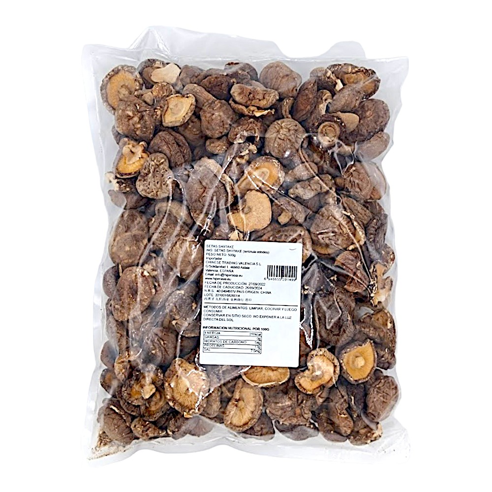 HiperAsia Setas Shiitake 南野特级香菇 500g