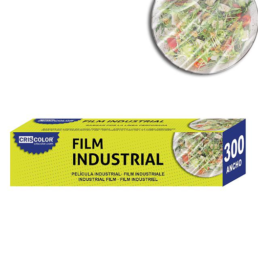 Criscolor Film Industrial 白色保鲜膜 300mm x 300m