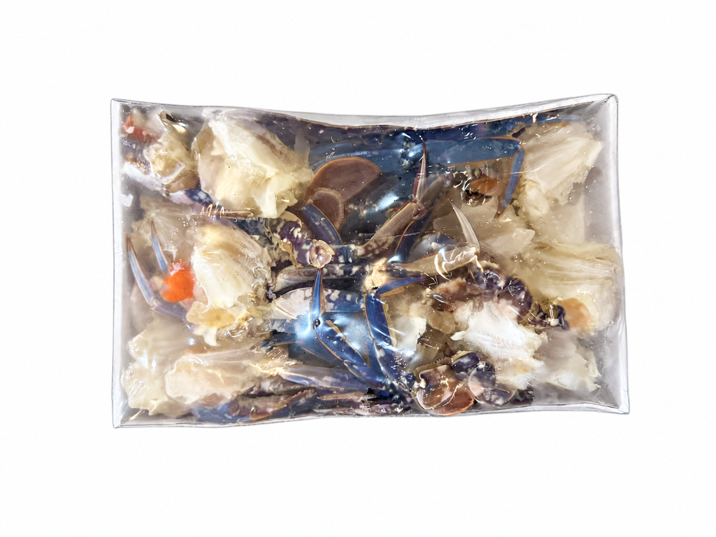 Cangrejo Azul Cortado 带膏切蟹 800g