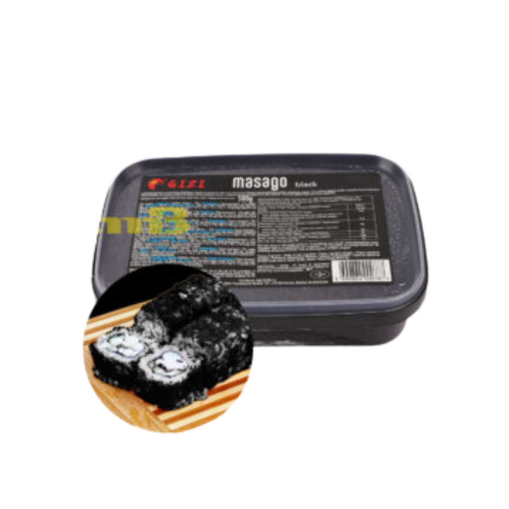 Masago Negro日本黑鱼子(柳叶鱼) 500g