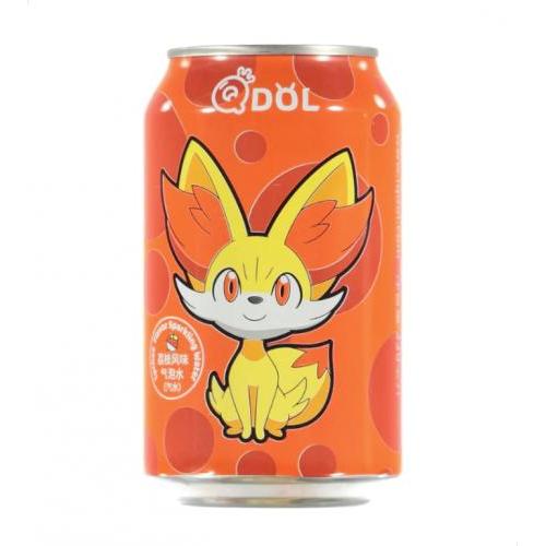QDOL Bebida Pokemon Lichis (Fennekin) 宝可梦 荔枝味 330ml