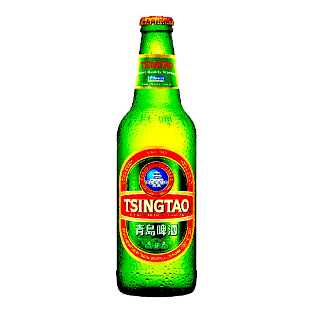 Tsingtao Cerveza China Bot. 青岛啤酒 330ml