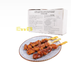 [BR000] Emb Brochetas Teriyaki 西百客炸鸡串 30gX50u 1.5KG