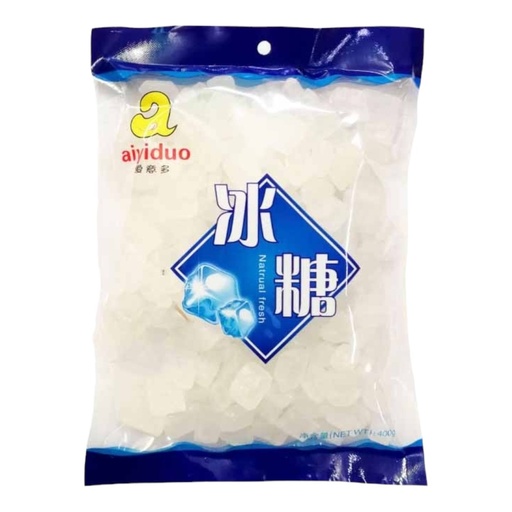 [AZ004] AiYiDuo Azúcar en cristalizado blanco 爱意多单晶冰糖 400g