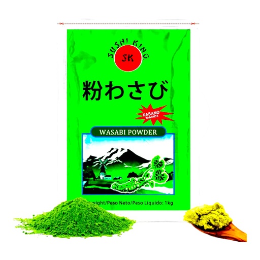 [WA101] SK Condimento Wasabi Polvo Extra Hot 日本芥末粉(特辣) 1KG
