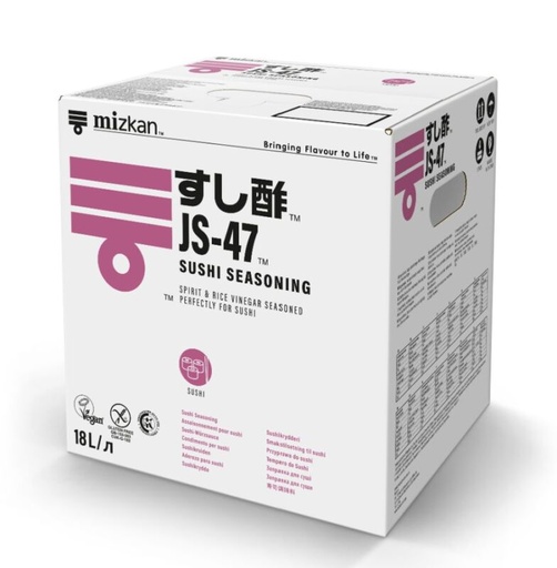 [V1018] Mizkan Vinagre Preparado para Sushi 味之康寿司醋 JS-47 18L