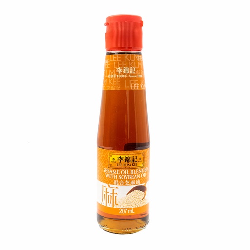 [AS002] LKK Aceite De Sésamo Mezcla 李锦记芝麻油( 混合)207ml