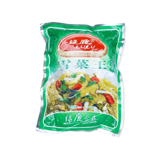[VC302] LuLu Mostaza Salado 绿鹿牌雪菜王 500g