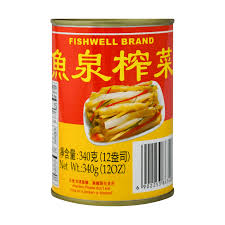 [VC201] FishWell Repollo Encurtido Tiras 鱼泉牌榨菜丝 340g