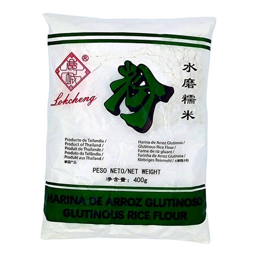 [HA001] LukCheng Harina arroz glutinoso 400g