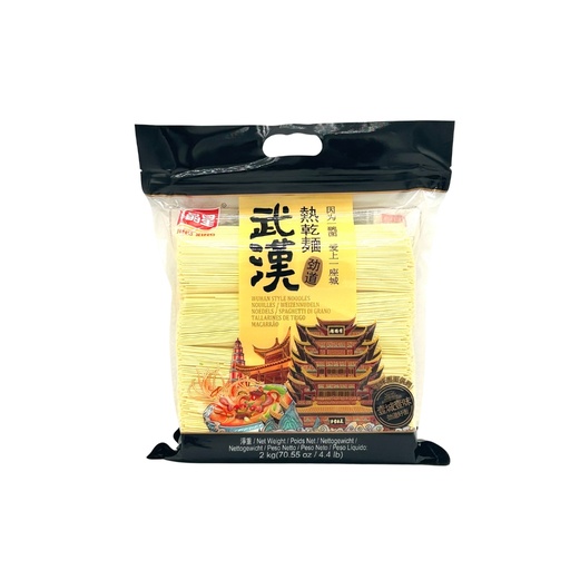 JINGXING Fideos secos calientes estilo Wuhan 晶星 武汉热干面 2kg